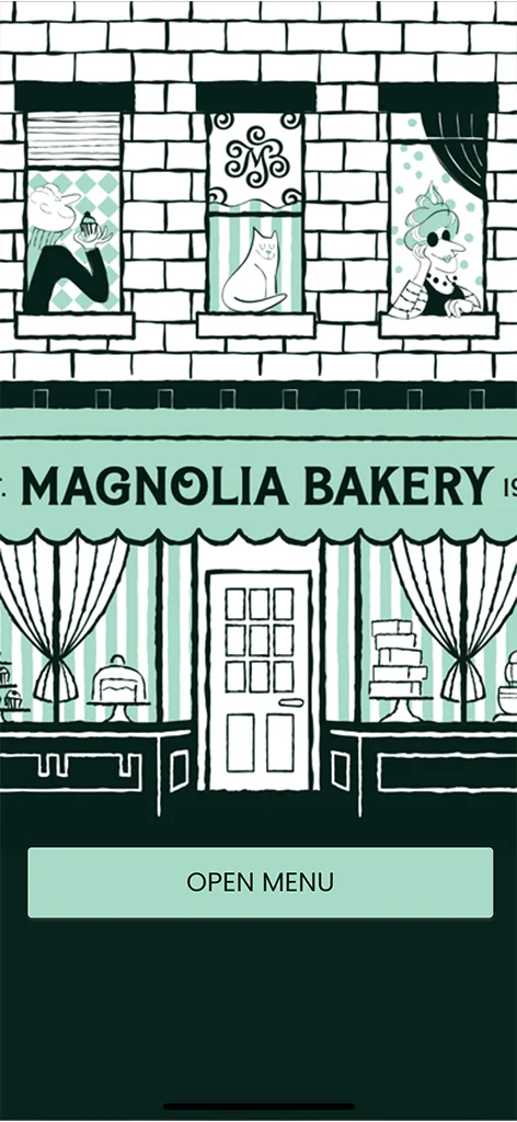 Magnolia Bakery menu on eMenu